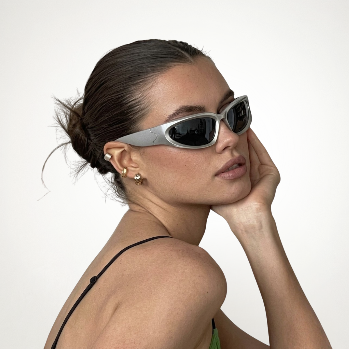 Y2K Oval Sunglass