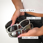 Y2K Oval Sunglass